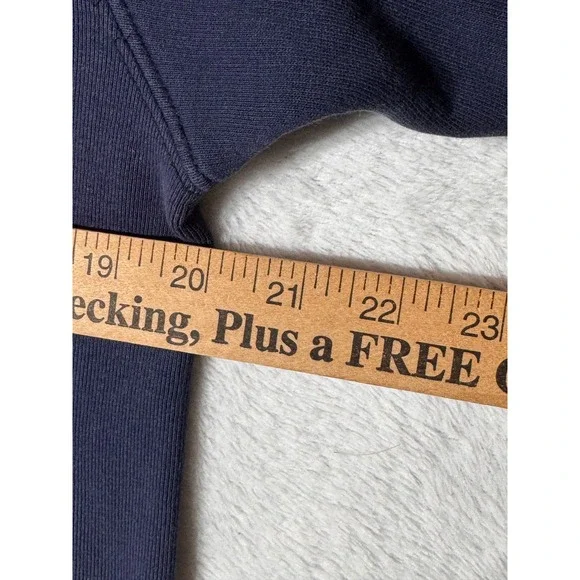 Steve & Barrys Kent State Sweatshirt Mens SM Navy Blue Good Collegiate Applique - Picture 6 of 8